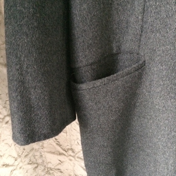 [SOLD] Acne Studios Charcoal Cashmere Wool Coat - Picture 6 of 8